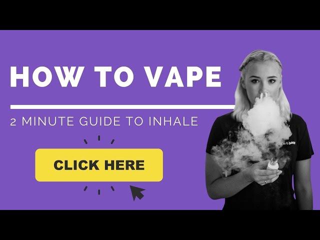 How To Vape PROPERLY For The First Time | Breathe in! How to use a vape pen EVEN How to Inhale!