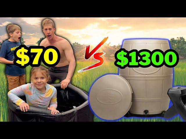 $70 vs $1300 Cold Plunge (Ice Bath Battle)