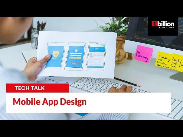 Tech Talk: Mobile App Design by Mahen Jayasena