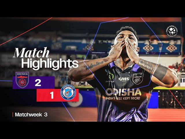 Match Highlights | Odisha FC 2-1 Jamshedpur FC | MW 3 | ISL 2024-25