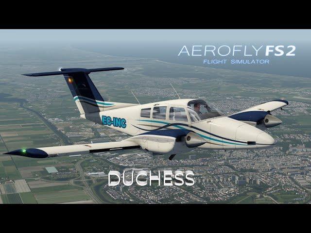 Aerofly FS2 - Just Flight Duchess Review and Test Flight