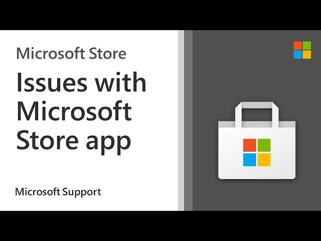 How to troubleshoot the Microsoft Store app | Microsoft