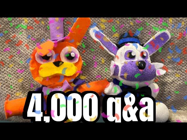 Bongo plush production 4,000 q&a special