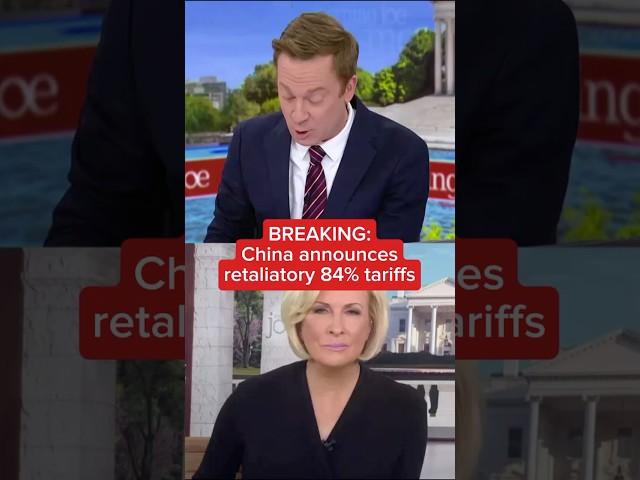 China announces retaliatory 84% tariffs
