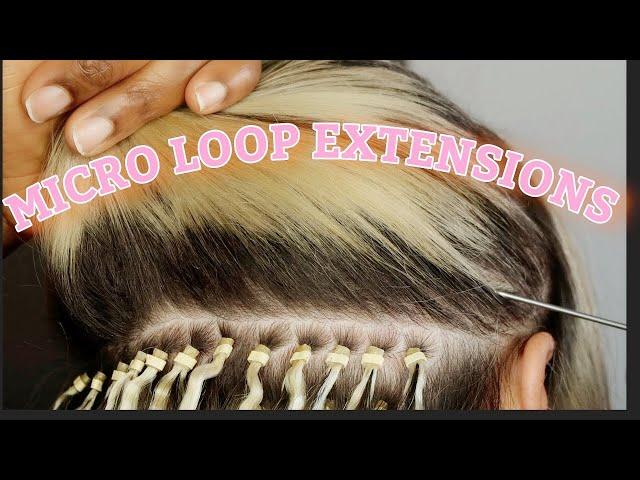 HOW TO INSTALL MICRO LOOP HAIR EXTENSIONS