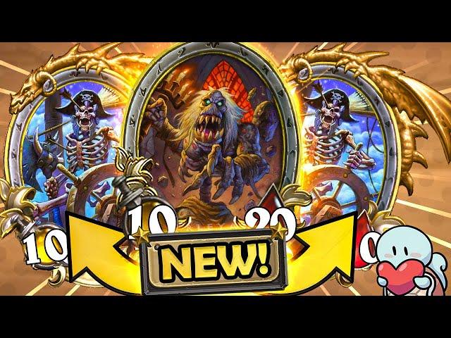 NEW Variation of UNDEAD OVERFLOW COMP! | Hearthstone Battlegrounds