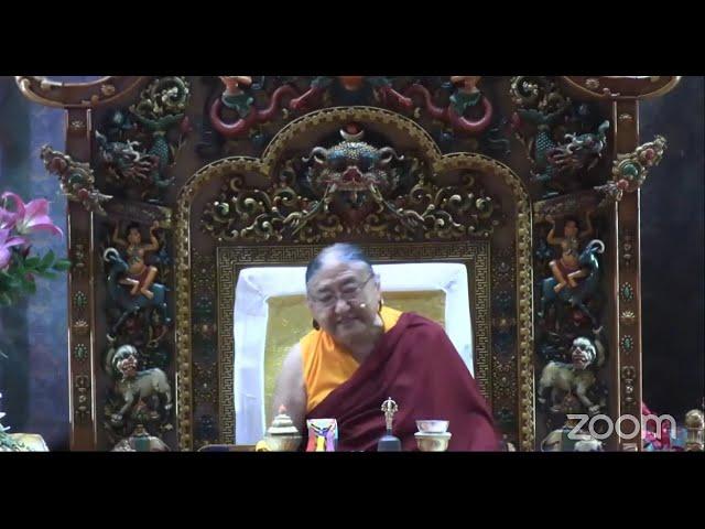 Long Life empowerment (Chöjé Lingpa tradition) - H.H. the Sakya Trichen. 7.13.2024