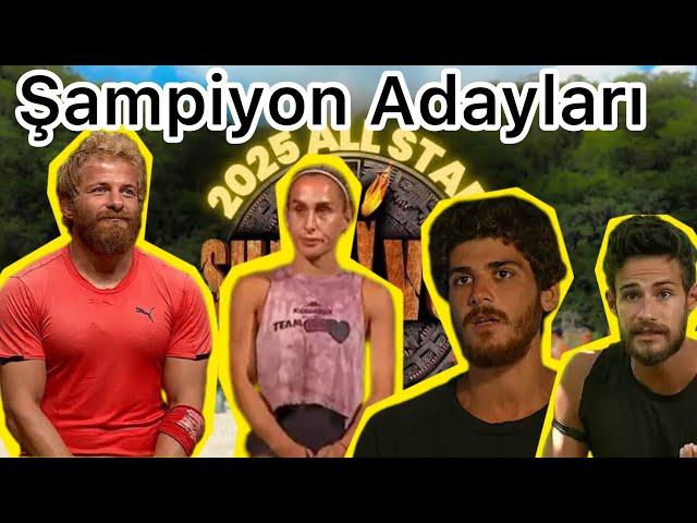 Şampiyonluk Adayları Kimler ? Survivor 2025 Allstar