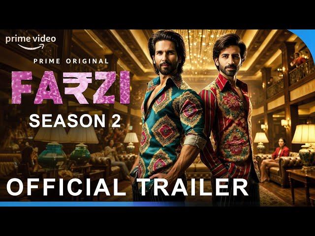 FARZI Season 2 | Official Trailer | Shahid Kapoor | K.K. Menon | Raj & DK | Vijay | Conceptual