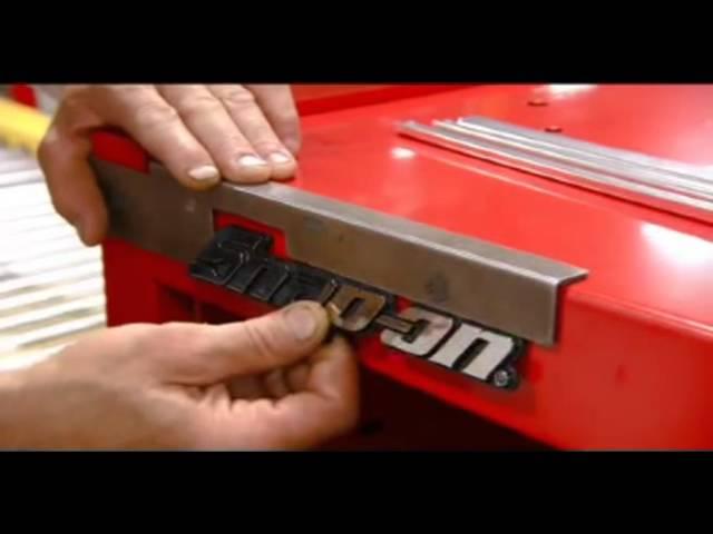 Snap-on Tools featured on How It's Made - Tool Storage