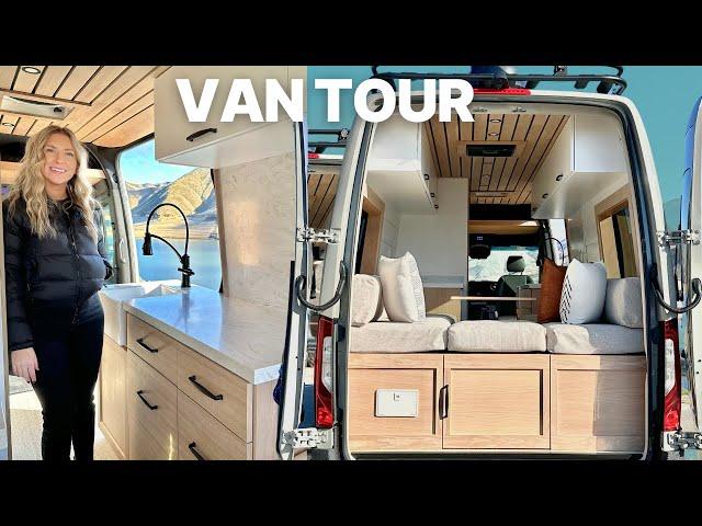 BEST Luxury Van Build Ever | AWD Sprinter Van Tour