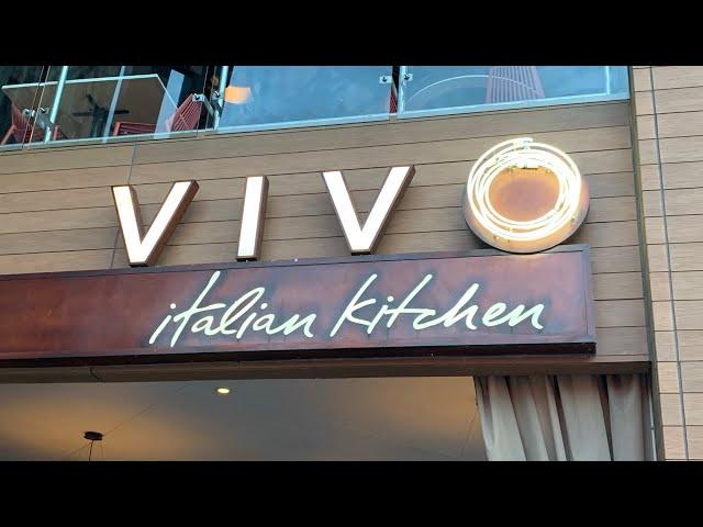 Vivo Italian Kitchen Review | City Walk Universal Studio Orlando