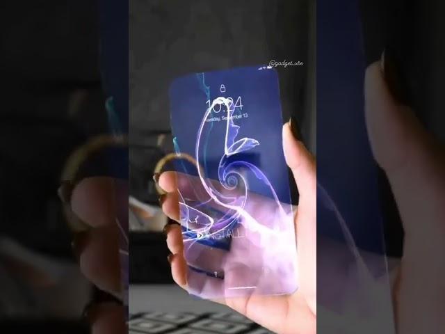 New Generation Transparent Phones #itech #techvirals 