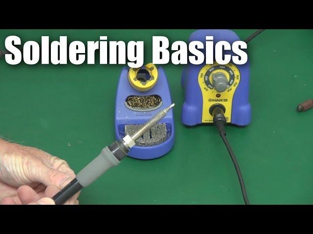 Soldering basics for RC planes