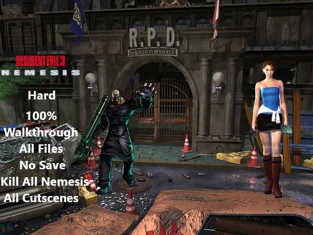 Resident Evil 3 100%Walkthrough