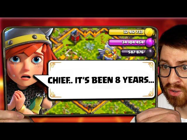 Playing Clash of Clans for First Time in 8 YEARS.. Then This Happened!!