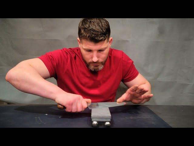 LEARN HOW TO PROPERLY SHARPEN KNIVES IN ABOUT 5 MINUTES