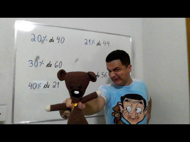 PORCENTAGEM: Aprenda vários macetes incríveis com o Mr Bean da Matemática!!!