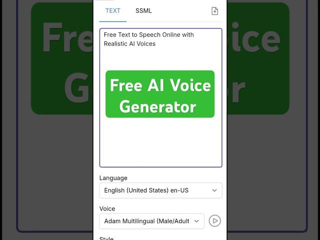  Best Free AI Voice Generator – Convert Text to Speech Instantly!