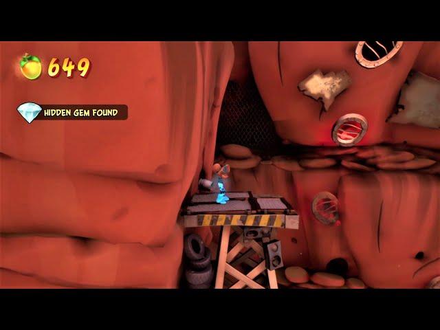 How to Get Hidden Gem in A Real Grind Level - Crash Bandicoot 4