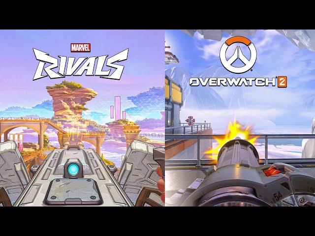 Marvel Rivals Vs Overwatch 2  - SIMILAR HEROES & ABILITIES