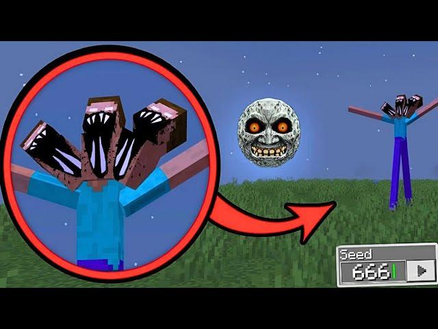 MINECRAFT MOST SCARY SEEDS  | MINECRAFT HORROR SEED VIDEO |