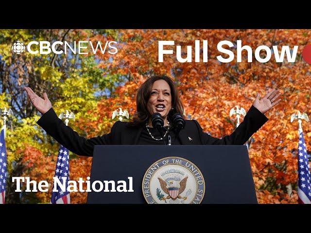 CBC News: The National | Harris, Trump battle for Michigan