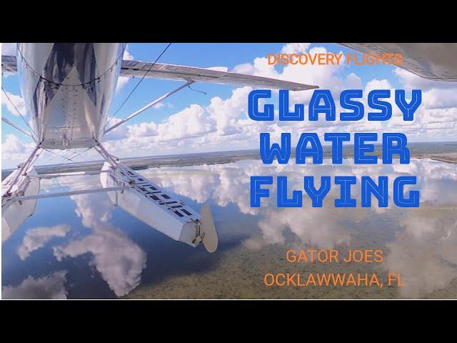 GLASSY WATER FLYING, $100 hamburger - Cessna 172M 180HP, Baumann 2550 (FLIGHT VLOG #18)