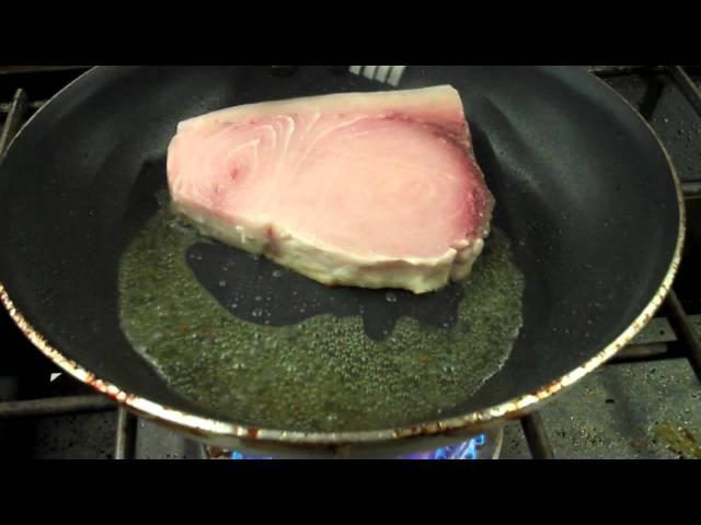 How to cook a swordfish steak