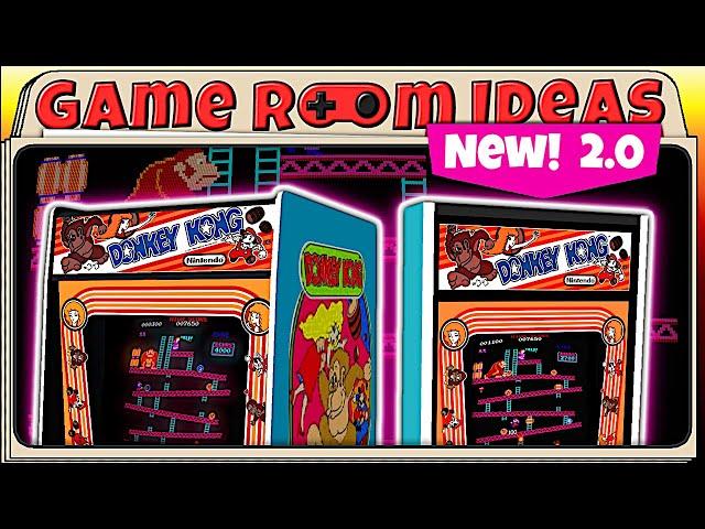 Arcade Inspired Poster Frames 2.0 | Decorating Game Room Ideas