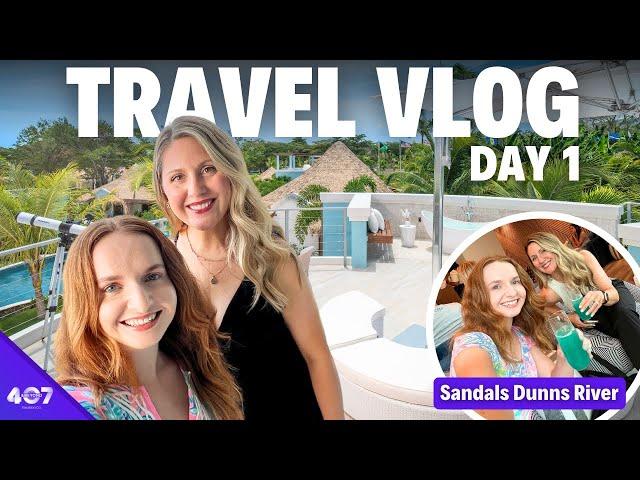 Our First Day at Sandals Dunns River | We Attend the Sandals FAM Trips for Travel Agents to Jamaica!