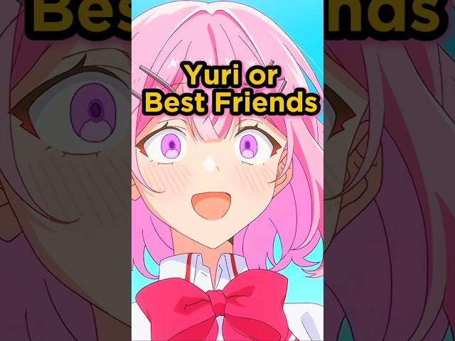 NEW Anime About choosing between Yuri and Best Friends