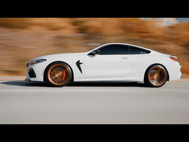 Aggressive BMW M8 / Downtown Los Angeles  / @TheProVideo