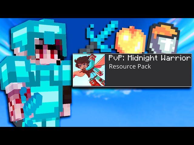 Best PVP Texture Pack on The Minecraft Marketplace! [PVP Midnight Warrior]