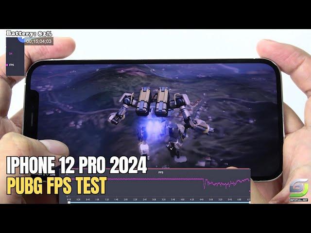 iPhone 12 Pro test game PUBG Update 2024 | Apple A14 Bionic