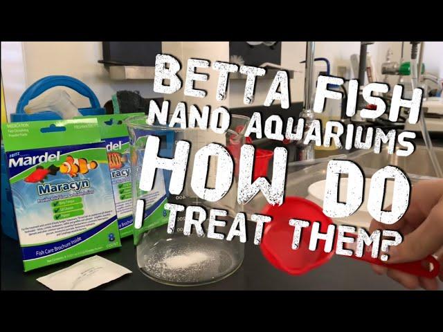 How to Medicate and treat Small Aquariums or Nano Aquariums