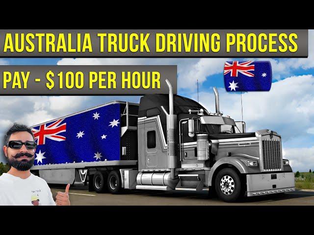 Australian  Truck Driving License Process in 2024 | Trucking In Australia