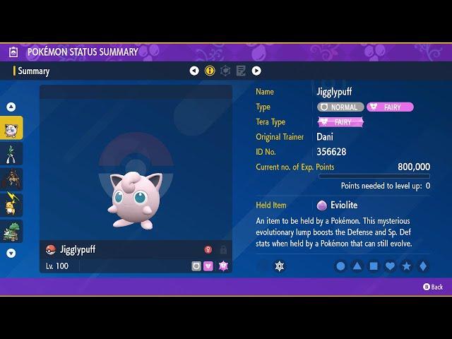 Jigglypuff - Solo - 7 Star Feraligatr Raid - Pokemon Scarlet/Violet