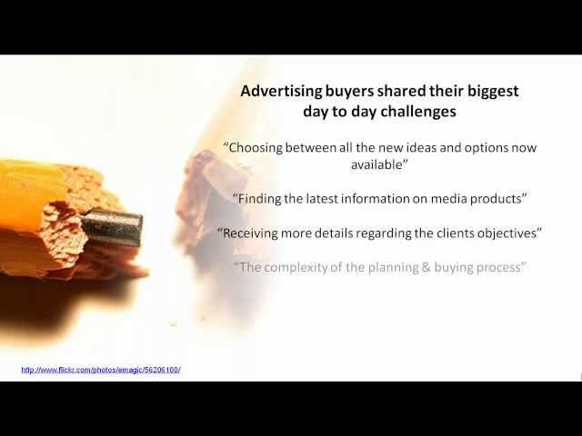 MediaScope / Talking Media Sales Buyer and Seller Survey