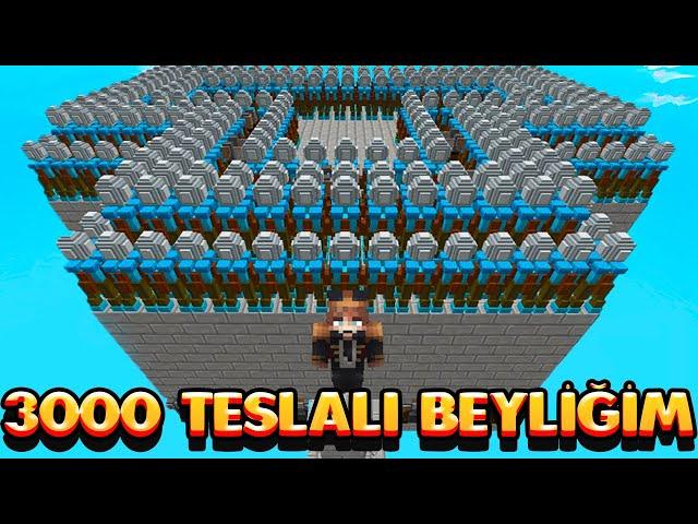 3000 TESLALI RAİDLENEMEZ BEYLİĞİM - Minecraft Craftrise The Kingdoms