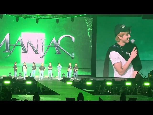 FAN PROJECT & ENDING MENT | STRAY KIDS (스트레이 키즈) MANIAC WORLD TOUR MELBOURNE 02/18/23 | 4K