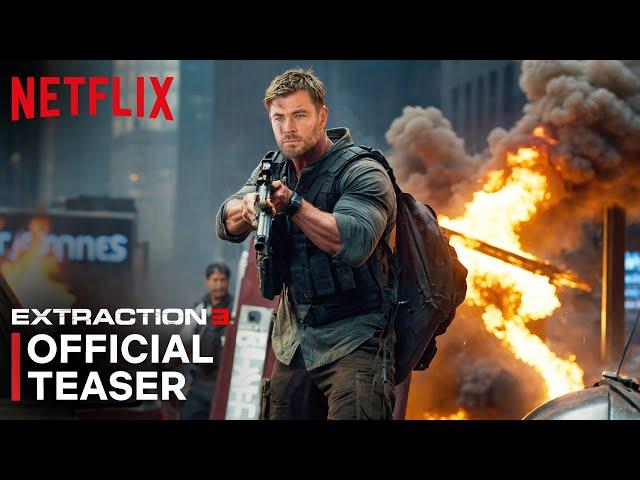 EXTRACTION 3 | FIRST TRAILER - (2025) Chris Hemsworth - Idris Elba - Golshifteh  Netflix