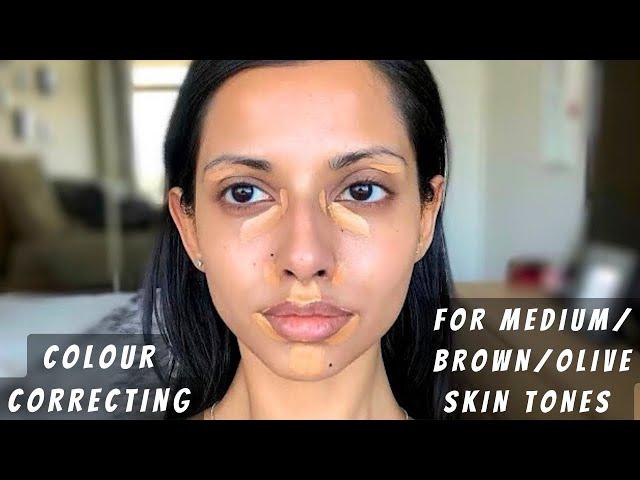 COLOUR CORRECTING FOR BROWN/OLIVE/SOUTH ASIAN SKIN TONES