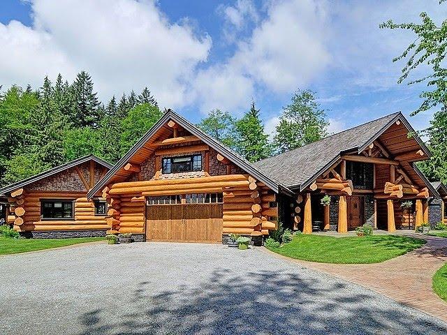 Dream Homes - Luxury Log Home & $8 Million Dollar Farmhouse