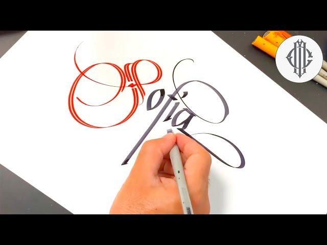 Super Satisfying Turkish Flourishing Calligraphy Compilation #7