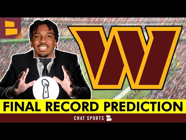 FINAL Washington Commanders 2024 Record Prediction | What Would A Successful Season Look Like?