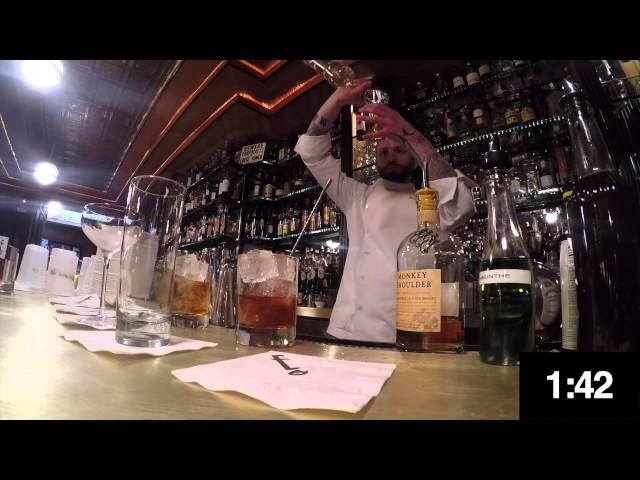 STEVE SCHNEIDER Ultimate Bartender Championship Speed Round