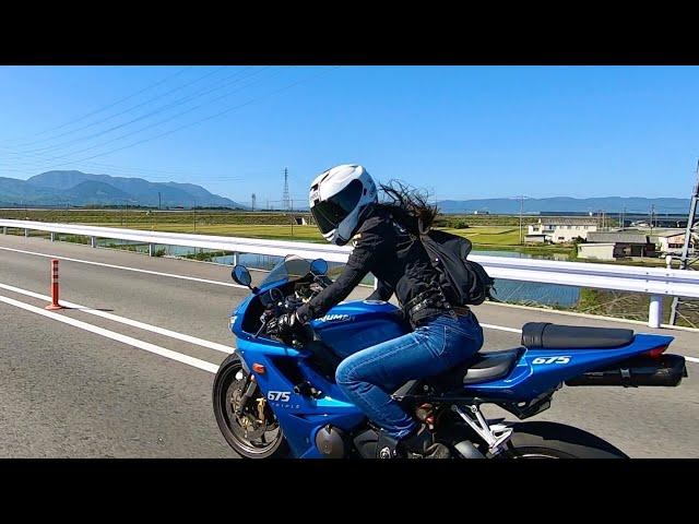 【awesome Japan】girl's biker Mizuki　TOUGE２