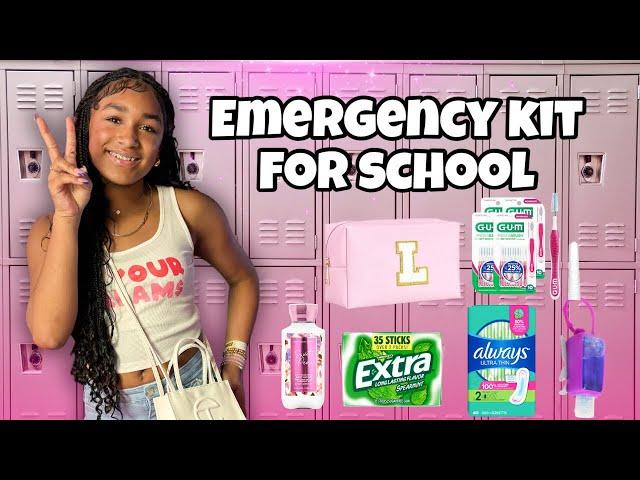 BACK TO SCHOOL EMERGENCY KIT + SHOPPING + HAUL