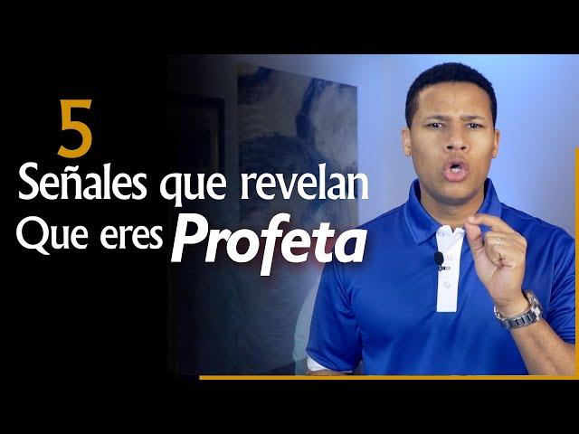 5 Señales que revelan que eres profeta-pastor israel jimenez